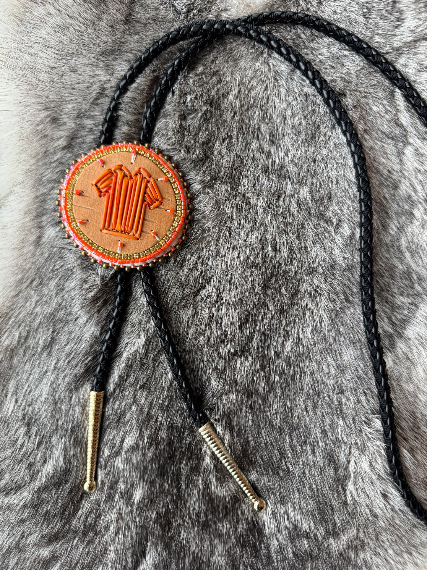 Orange shirt Bolo tie