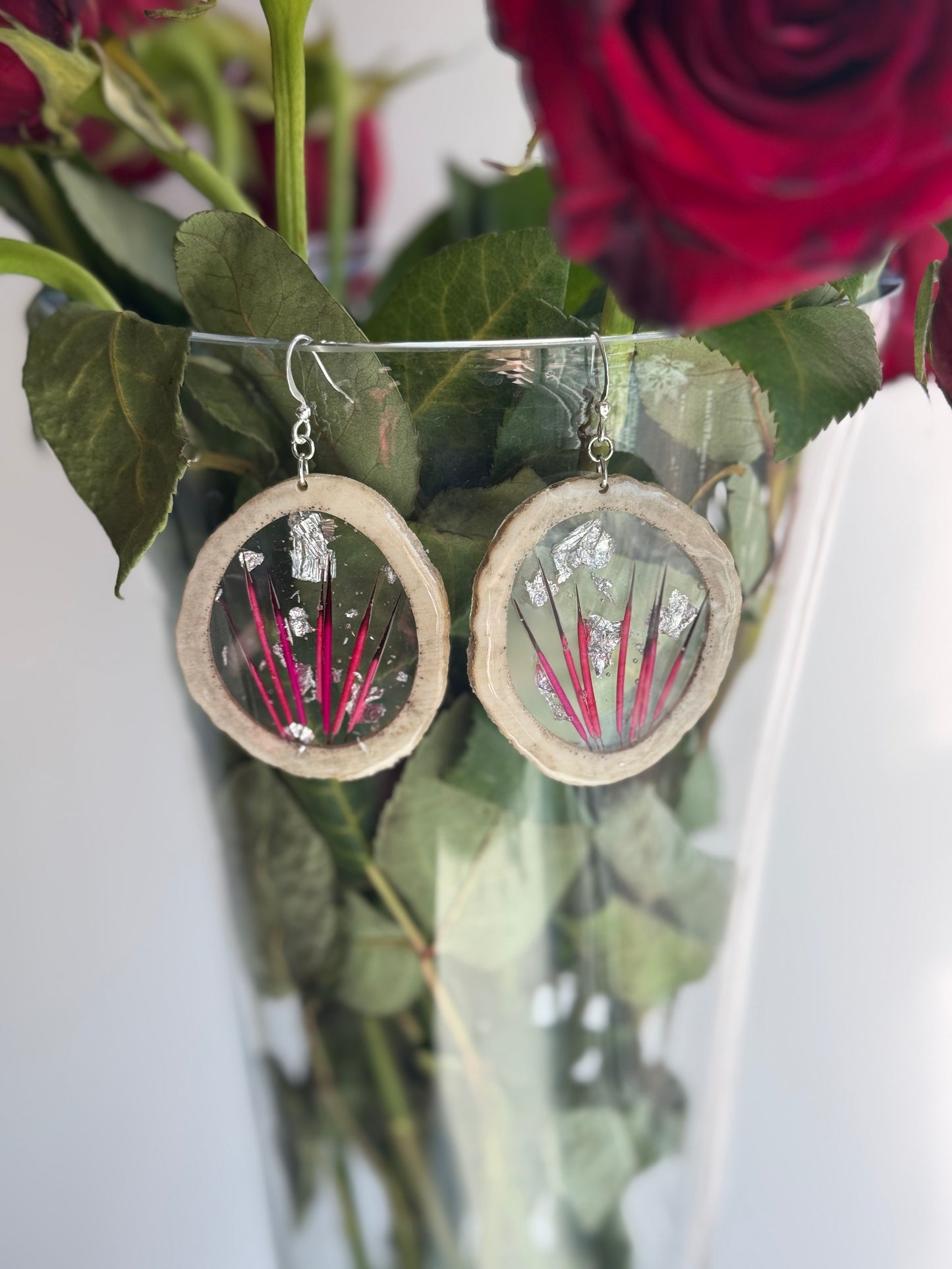 Elk antler hollow - Pink
