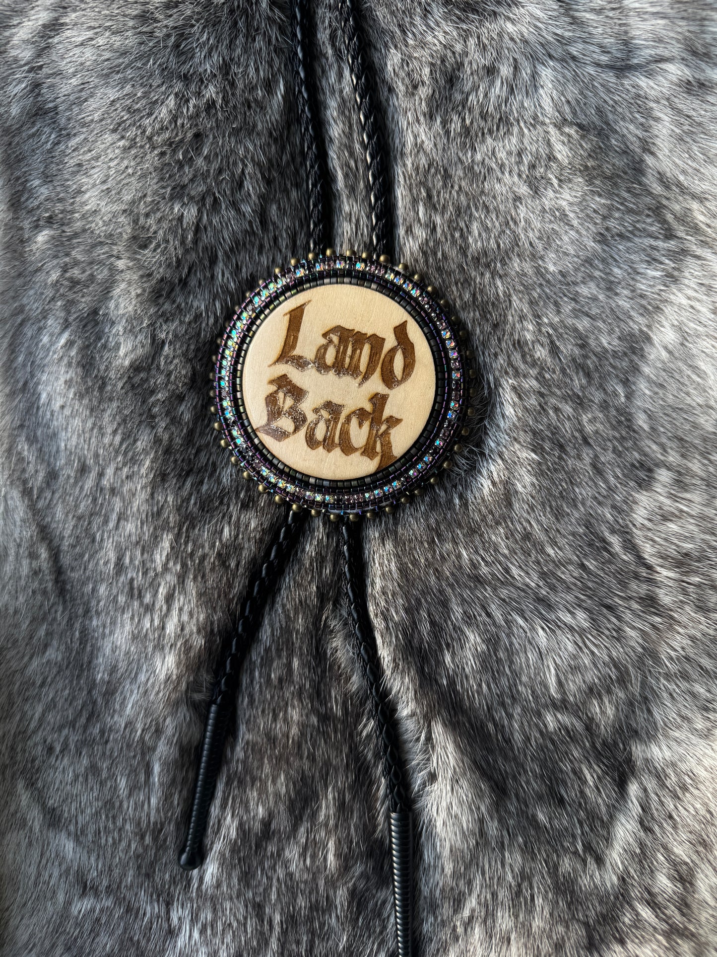 Landback bolo tie