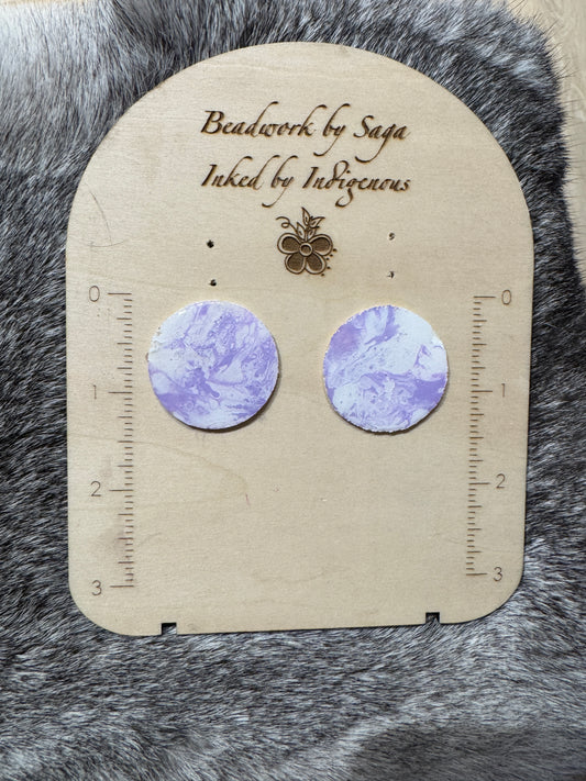 Large cabochon pair