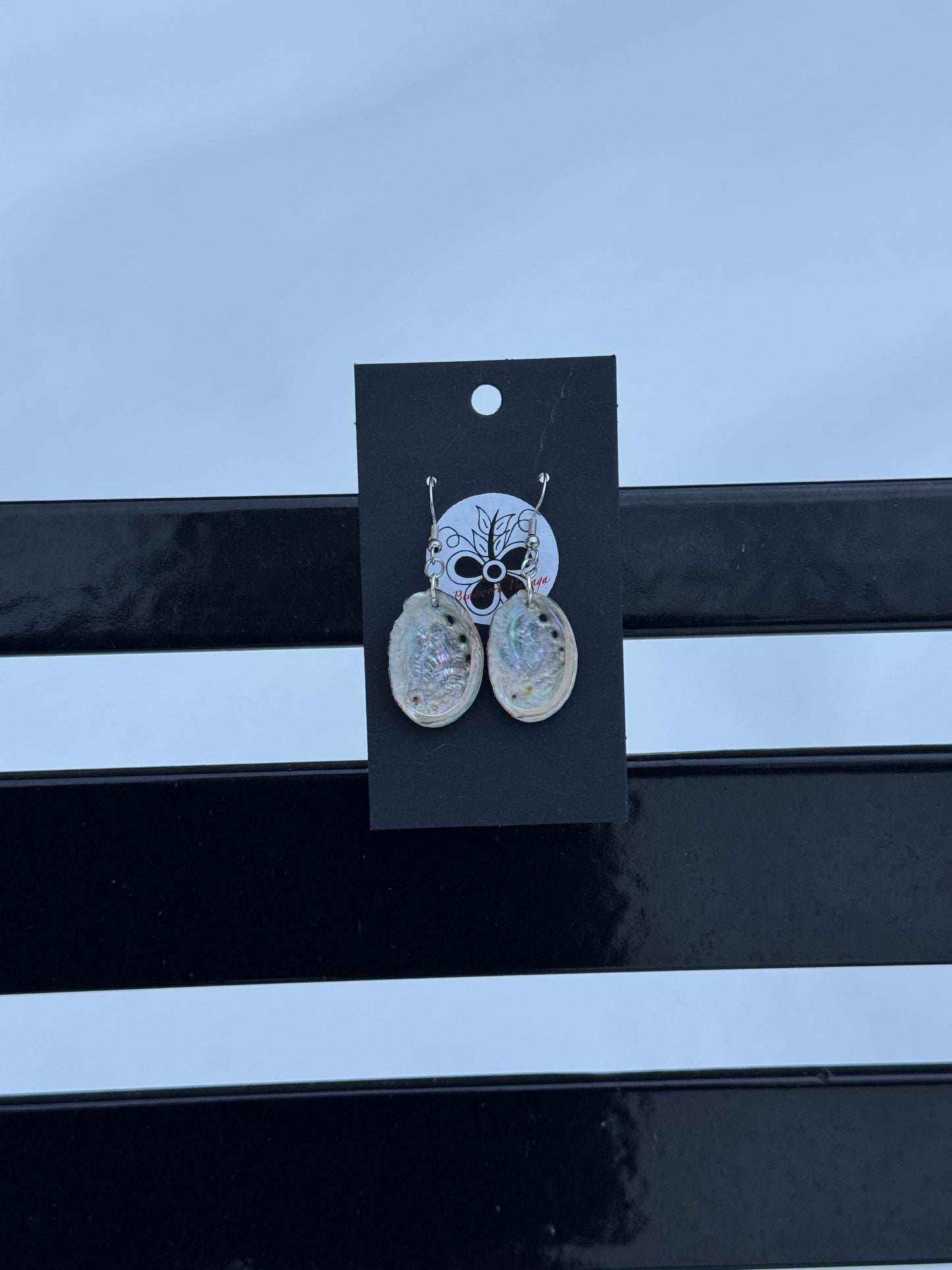 Sacred everywhere - baby smudge bowl earrings