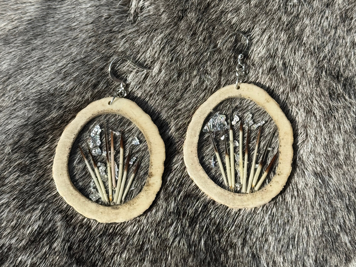 Elk antler hollow - natural